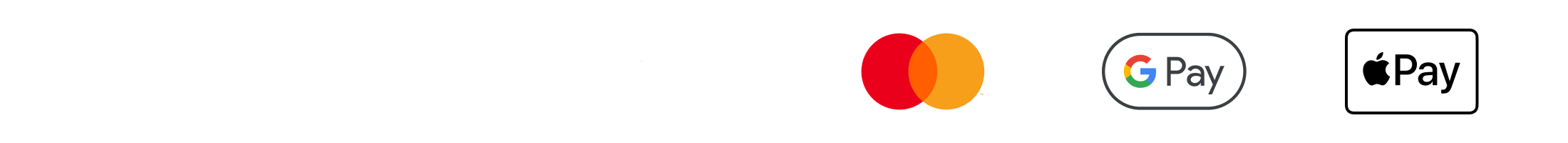 Načini plačila - Visa, Mastercard, Google Pay, Apple Pay